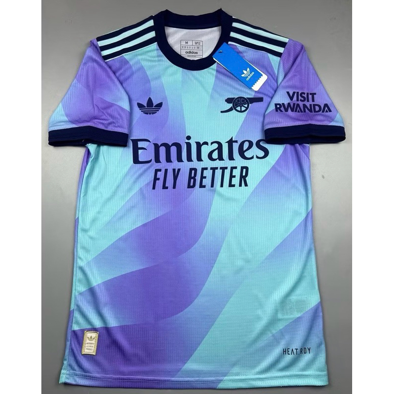 เสื้ออาร์เซนอล Arsenal Thrid [Player ผ้าเกรด premium] 2024 เสื้อบอล งานเกรดนำเข้า