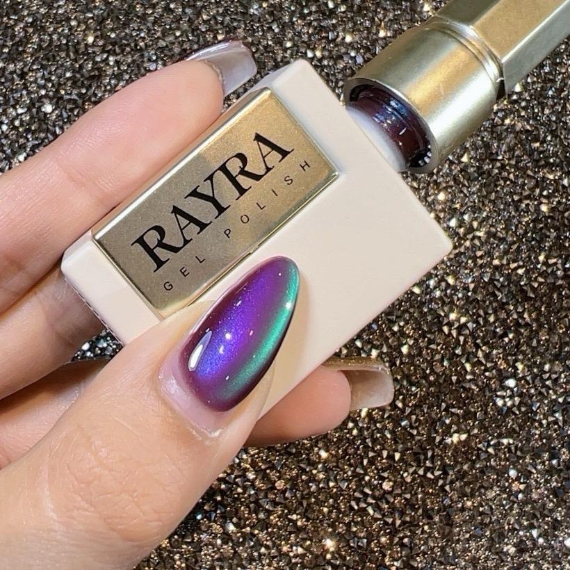สีเจล  Rayra premium gel 1 color 2เหลือบ พร้อมชาร์จ RL11