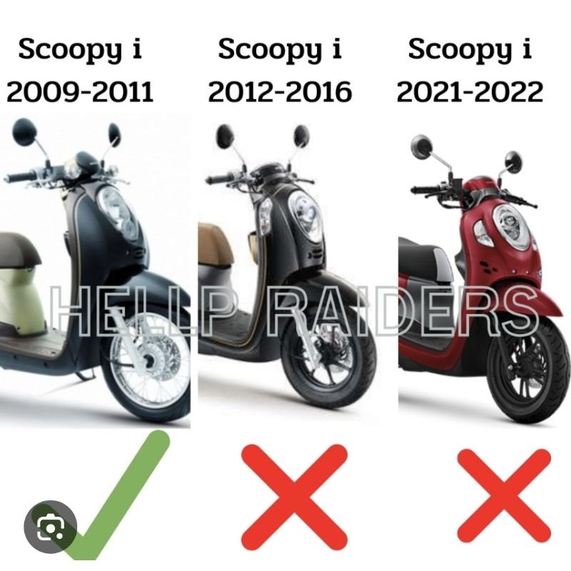 Dale เบาะปาด Scoopy i 2009-2011 ผ้าเรียบ อย่างดี ทรงสวย เข้ากับตัวรถ - รูปที่ 6