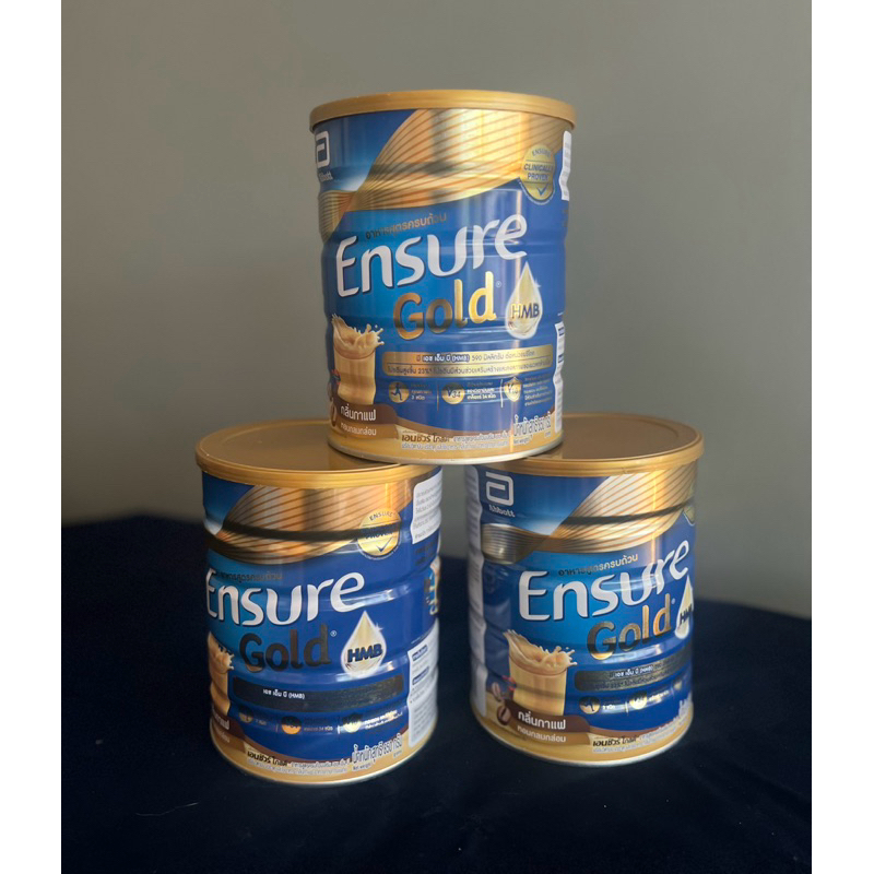 Ensure Gold 850g. นมเอนชัวร์ โกลด์ กลิ่นกาแฟ.หมดอายุ07/2025