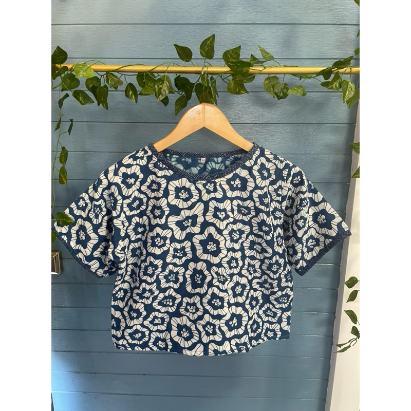🧵🪡เสื้อผ้าสาลู แขนสั้น 🌸ใส่สบาย ลายสวย🌷