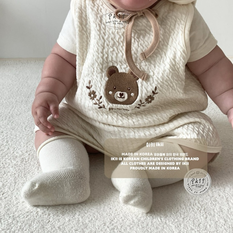 [Ikii] Embroi Sleeping Vest