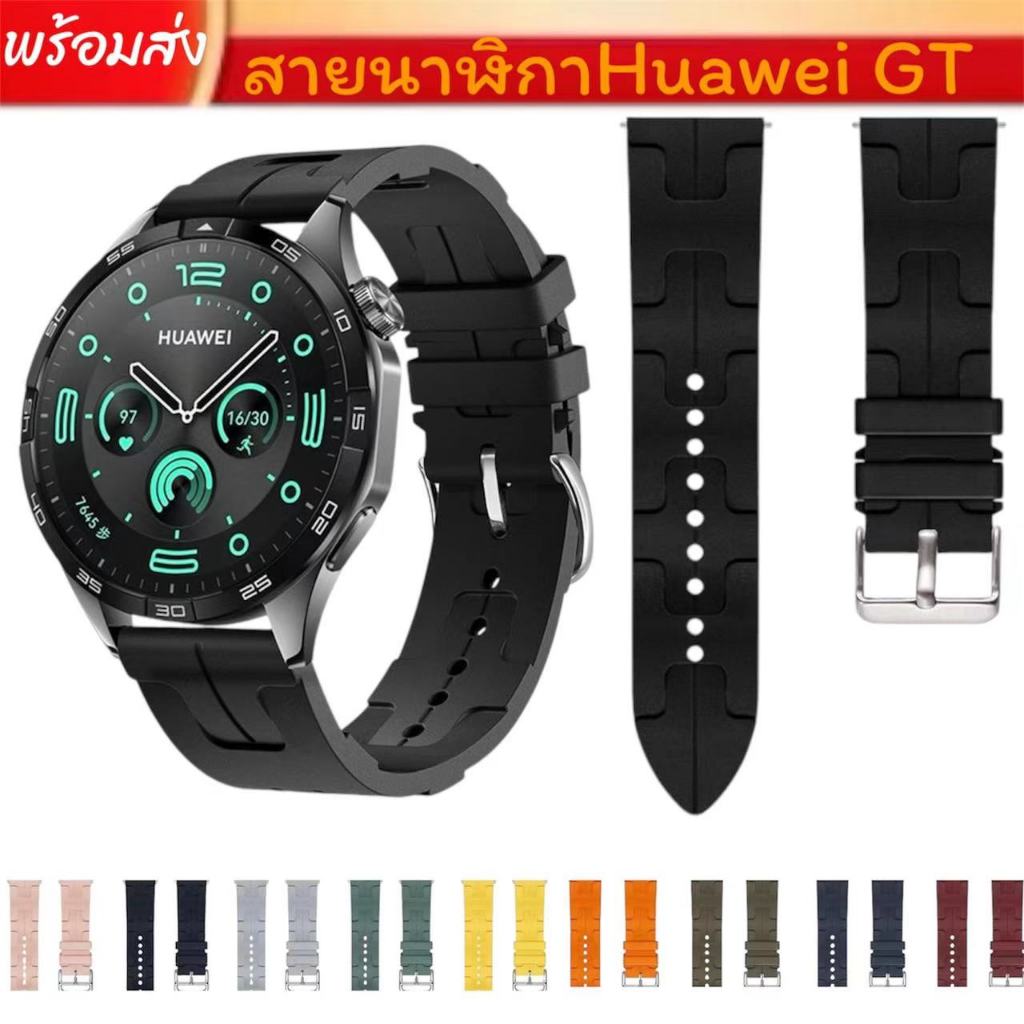 สายนาฬิกาสำหรับHuawei GT2e GT5 GT3GT4ซิลิโคนลายถักBuds Ultimate Runner Garmin venu2 venu3 fr255 265