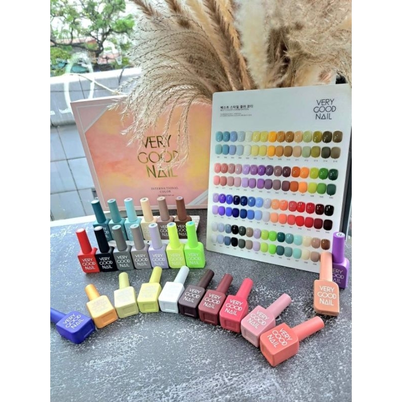 พร้อมส่งสีเจล  very good nail ยาทาเล็บเจล ขนาด15ml ทนสีสวย ทางาย ทนนาน