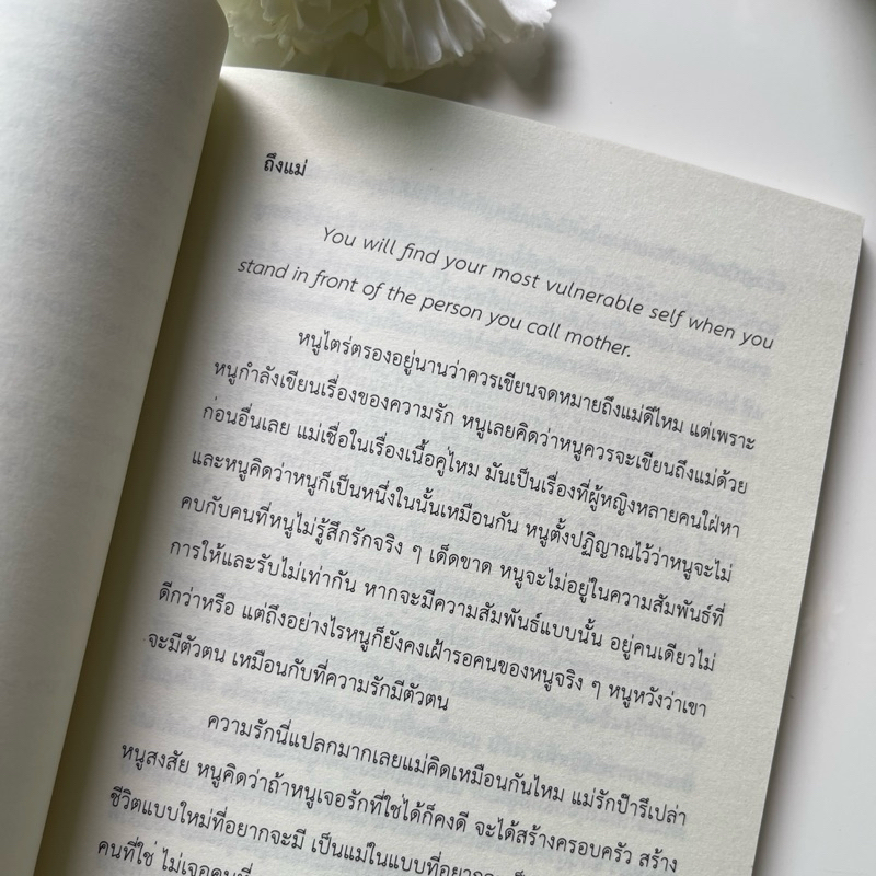 หนังสือ On hopeless romance and fixable wounds ถึงคุณ ถึงฉัน รักนั้นร้าวราน