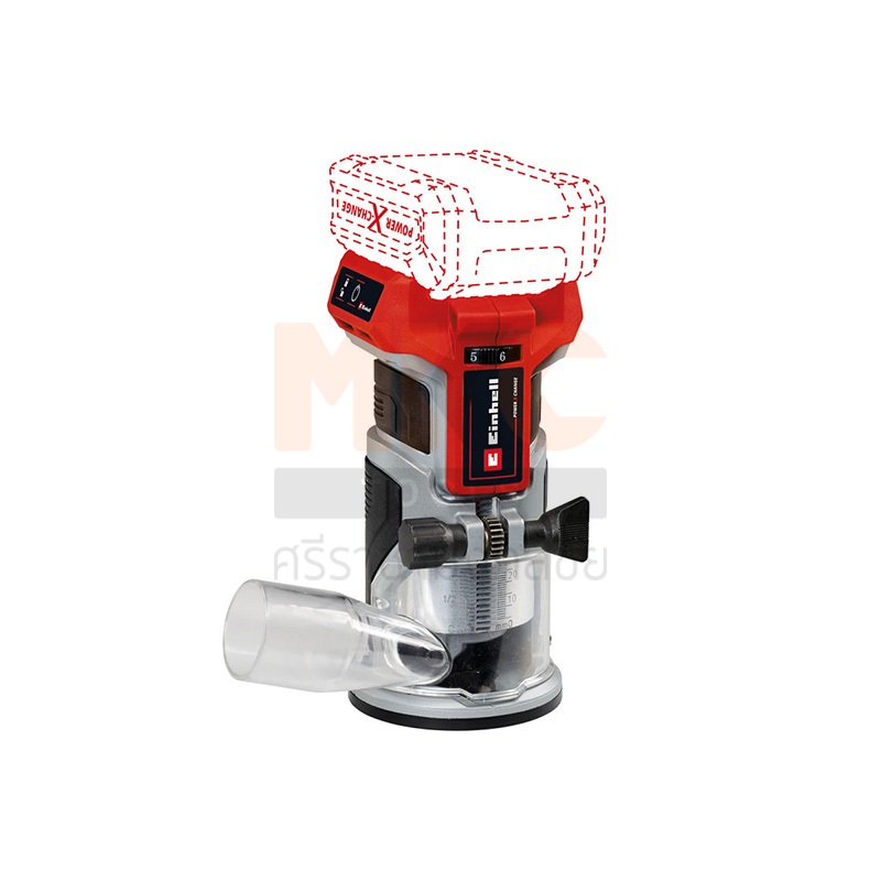 EINHELL เครื่องทริมเมอร์ 1/4" 18V TP-ET 18 Li (เฉพาะเครื่อง)