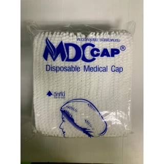 หมวกตัวหนอน MDC หมวกคลุมผม ใช้ป้องกันการหลุดร่วงของเส้นผม, ฝุ่นละออง และสิ่งแปลกปลอม