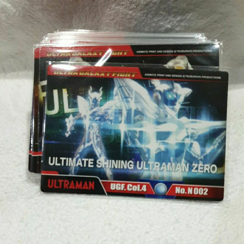 (UGF.Col.4 N) การ์ดอุลตร้าแมน ULTRAMAN Ultra Galaxy Fight