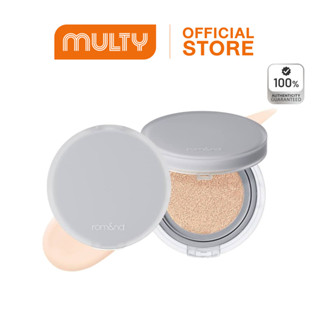 Rom&nd-Nu Zero Cushion 15g. คุชชั่นเนื้อกึ่งแมท บางเบา คุมมั…