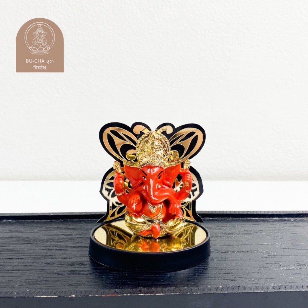 BC02-42 พระพิฆเนศพร้อมฐานสูง 3 นิ้ว - รูปที่ 2