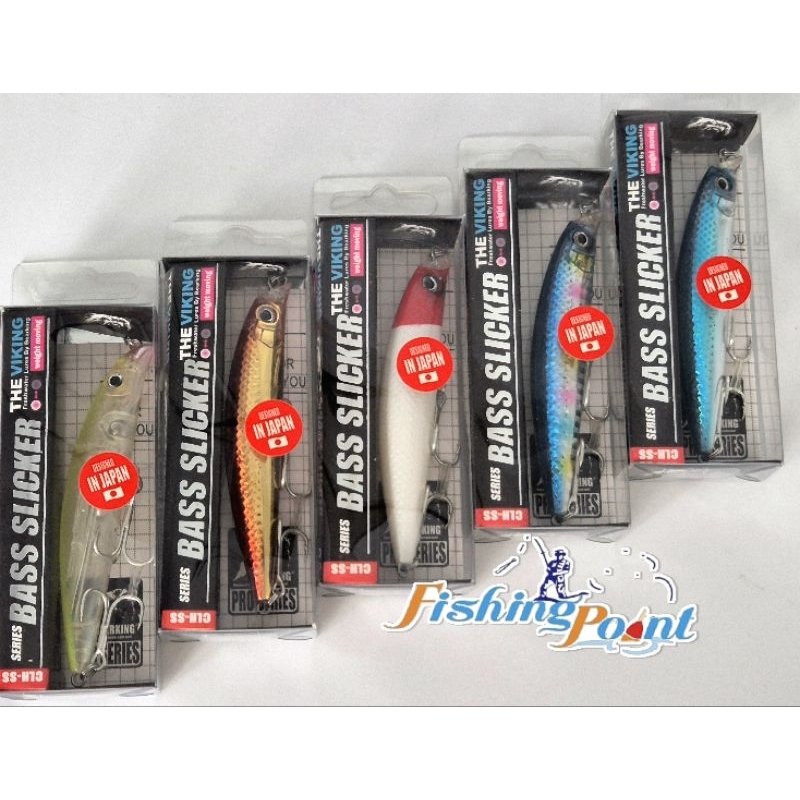 เหยื่อปลอม Lipless The viking Bass Slicker