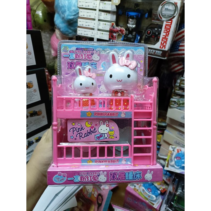 PINK RABBIT พิ้งค์แรบบิท เซ็ตเตียงนอน(พร้อมส่ง)งานใหม่ ตรงปก %