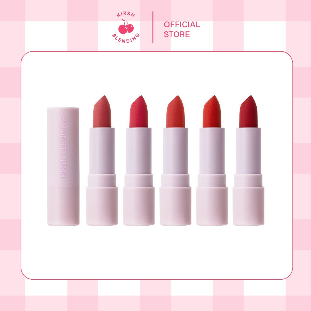 KIRSH BLENDING - First Tender Lip (Roasty Pink, Fuchsia Tender, Tender Coral, Evening Sunset, First Red)