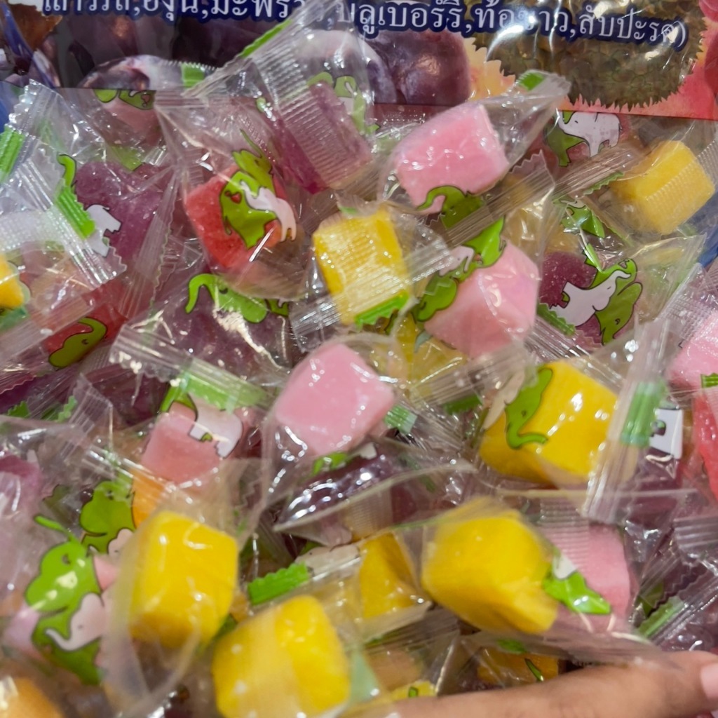 (1 ถุง ขนาด 330 กรัม) เยลลี่ผลไม้รวม คละรสชาติ ขนาด 330 กรัม