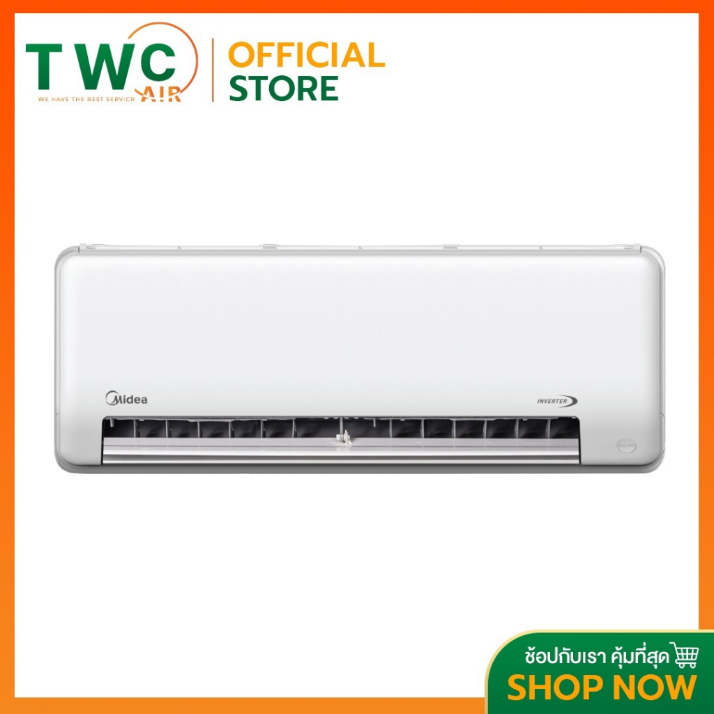 MIDEA แอร์ติดผนังระบบอินเวอร์เตอร์รุ่น MPRO EASY ขนาด 8800-18100BTU