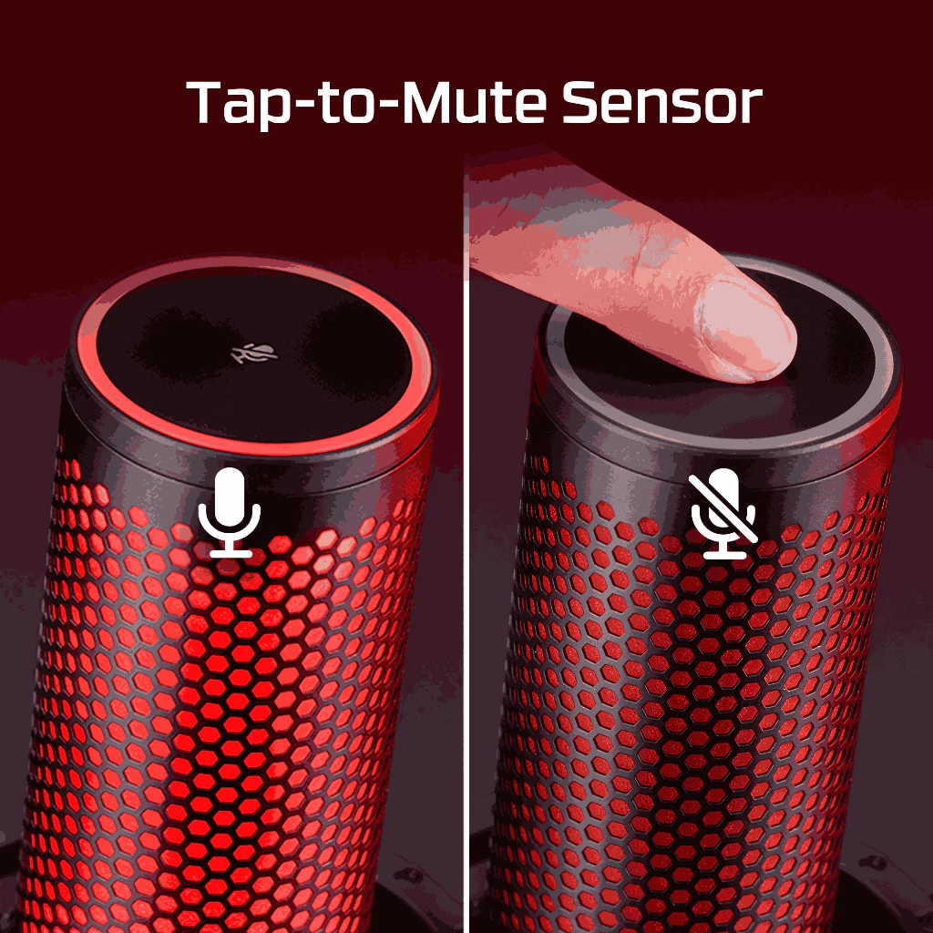 HyperX QuadCast 2 Gaming Microphone ไมโครโฟน (872V1AA) thumbnail 5