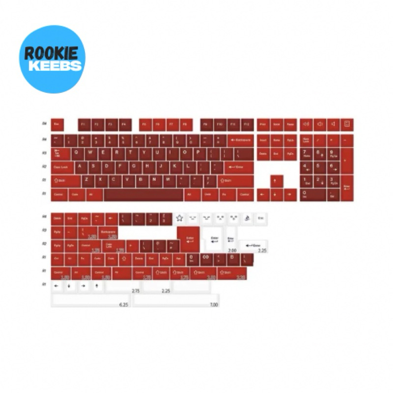 (พร้อมส่งจากไทย)GMK Jamon Clone 173keys Keycap Set