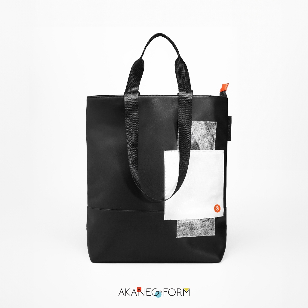 กระเป๋า Tote Bag กระเป๋าสะพายกันน้ำ มีซิป Akaneg Form AKDS24