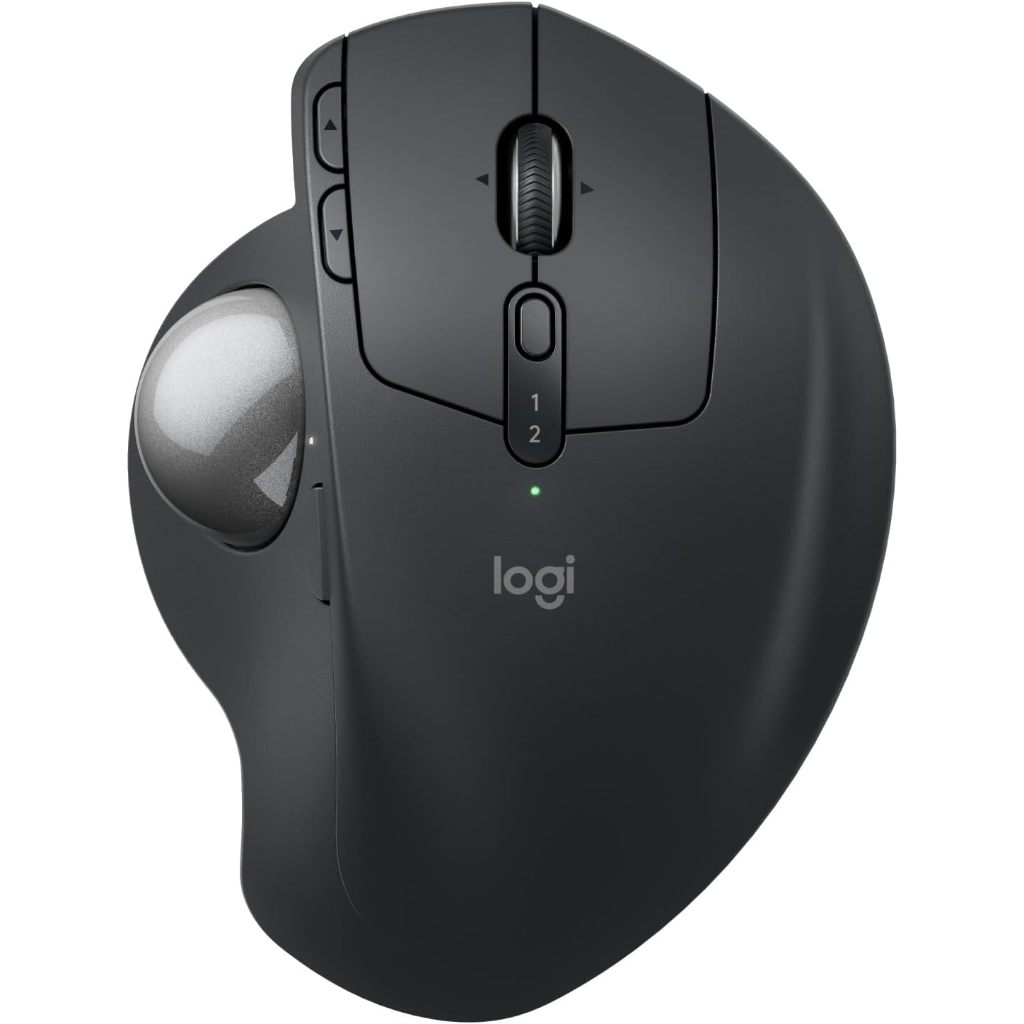 เมาส์ไร้สายเพื่อสุขภาพ Logitech MX Ergo S Advanced Wireless Trackball Mouse