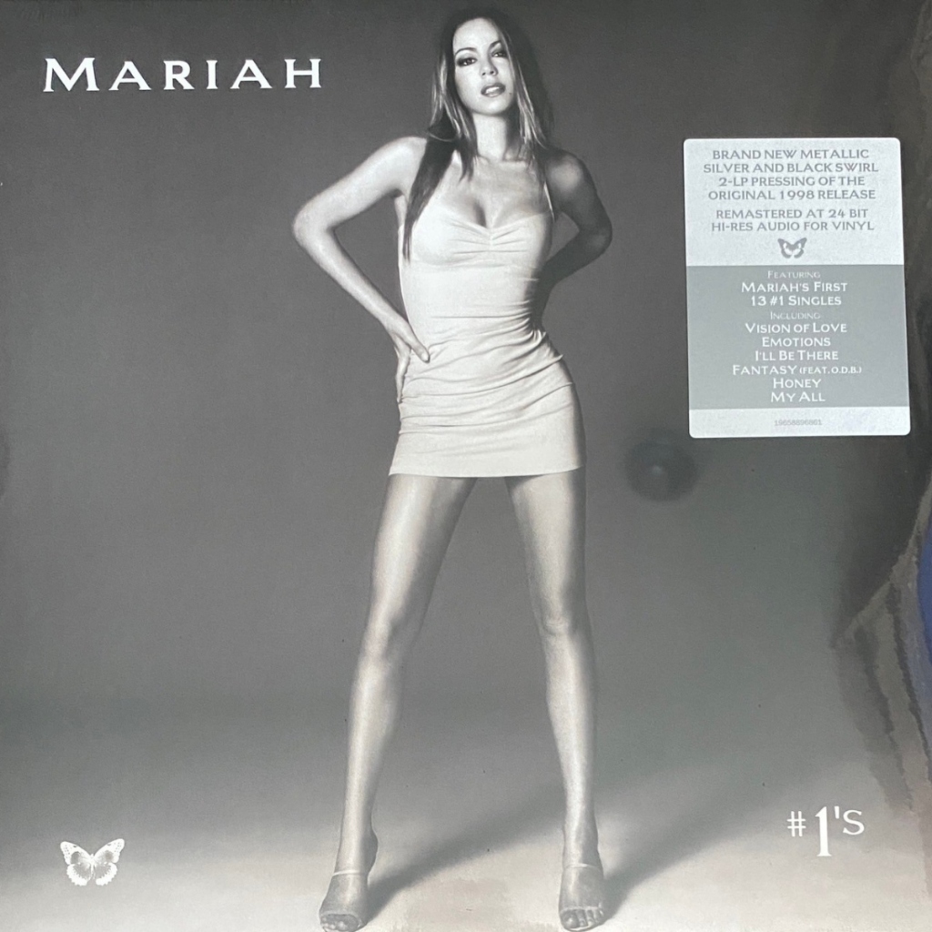 Mariah Carey - #1'S (Silver & Black Swirl Vinyl)