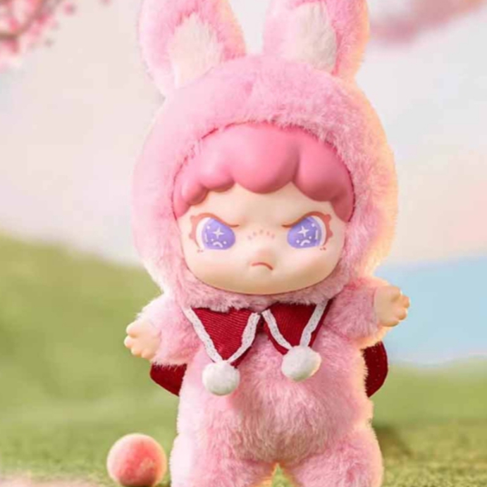 (พร้อมส่ง) Dora Fuzzy Animal Institute Series Vinyl Plush Doll (กล่องสุ่ม Dora ลุ้น Secret)