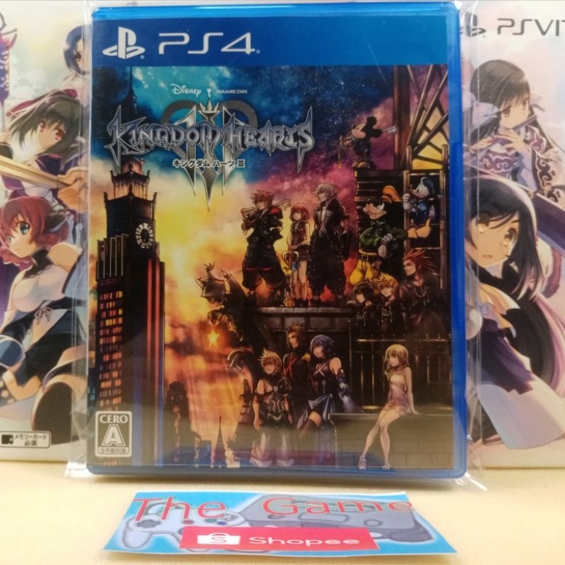(PS4)​ เเผ่น​เกมส์​  PS4​ -​ PS5​ KINGDOM HEARTS III ZONE2​