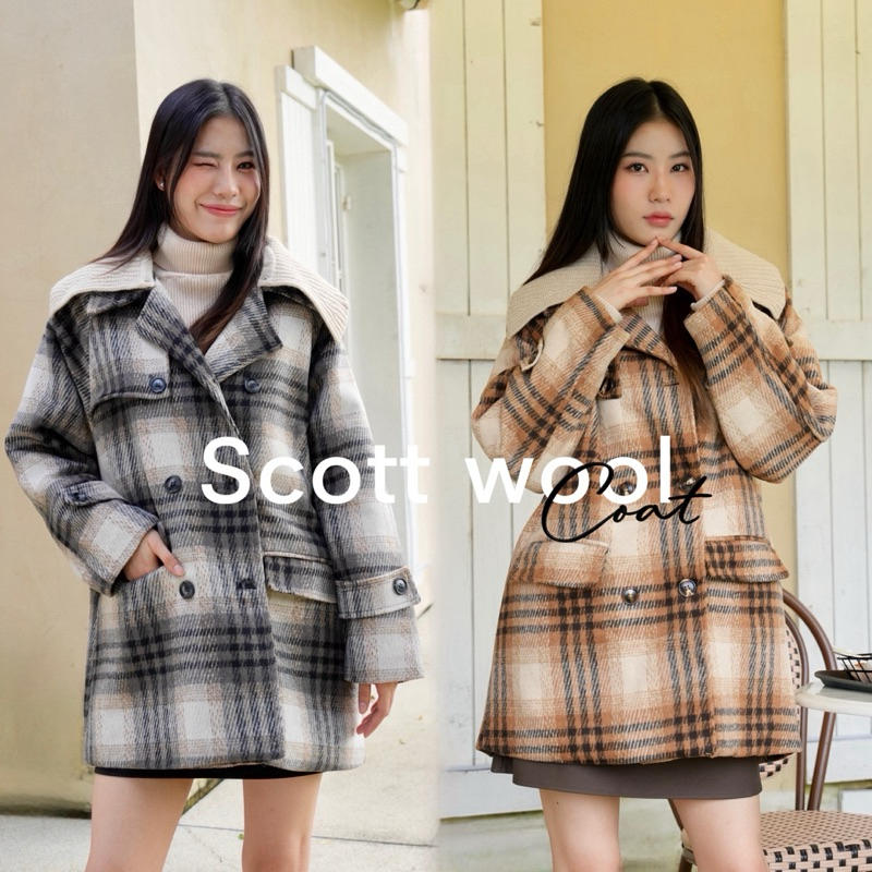 C102 - Scott wool coat