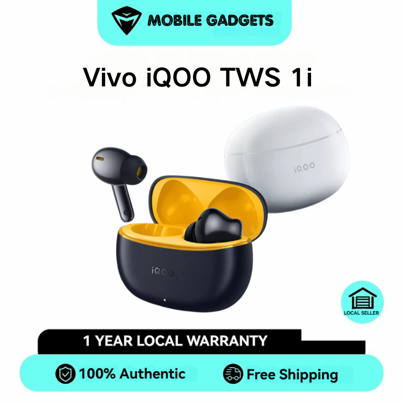 Vivo iQOO TWS 1i Bluetooth 5.3 iQOO earbuds Type-C Vivo iQOO wireless bluetooth earphone Vivo TWS iQOO earphone