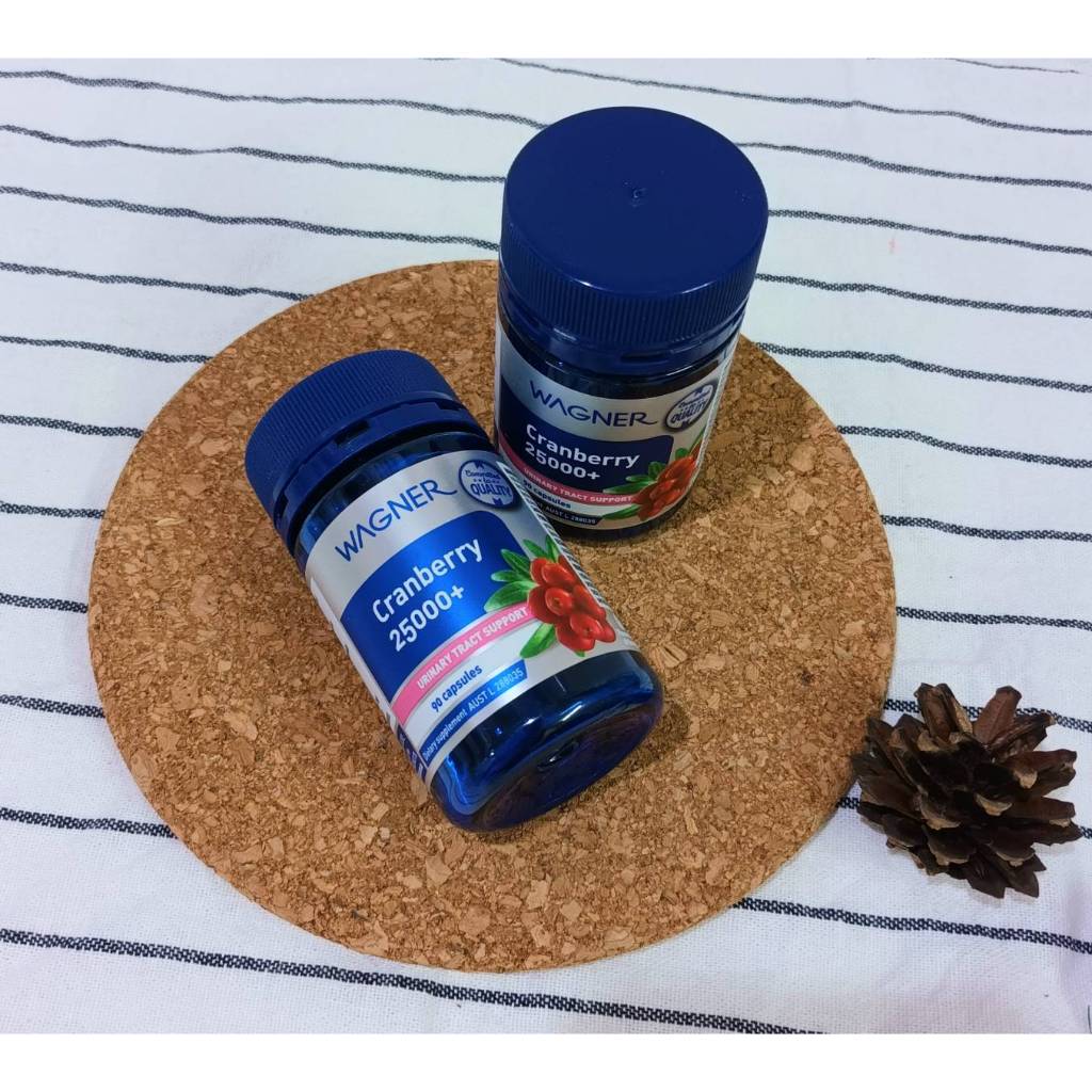 Wagner Cranberry 25000mg. แครนเบอรี่ 90 เม็ด นำเข้าออสเตรเลีย ราคา ถูกที่สุด ดีลบีเคเค แกลเลอรีภาพที่ 2
