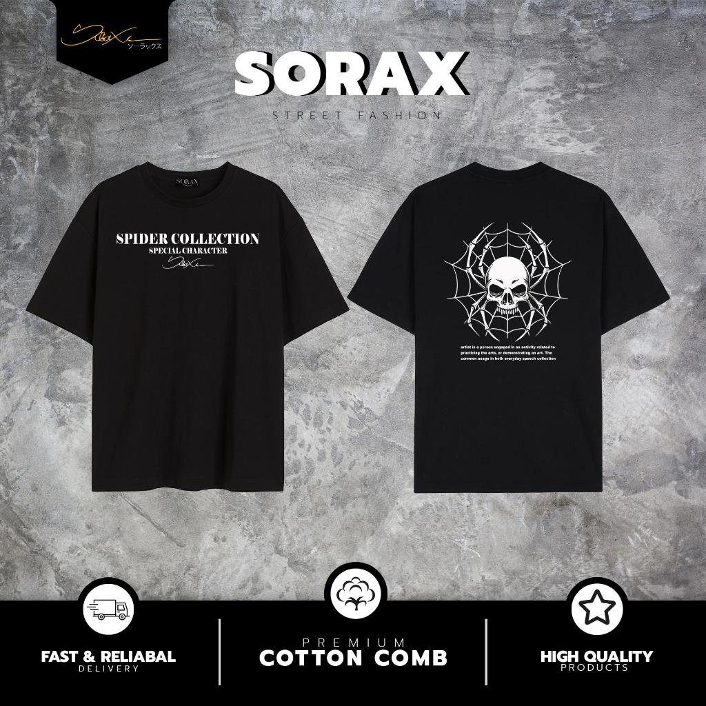 (พร้อมส่ง)เสื้อยืด Spider’s Artistry ผ้า Cotton เกรดส่งออก S146