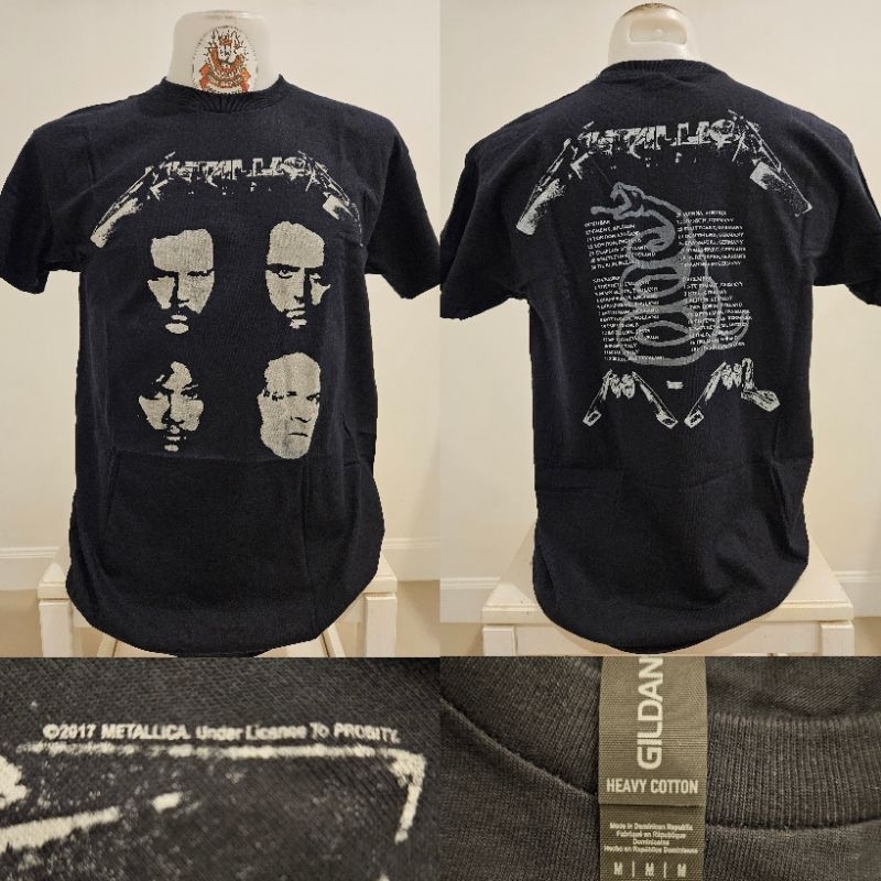 เสื้อวง METALLlCA ลิขสิทธิ์แท้ นำเข้า 100% ป้ายGILDAN UK
