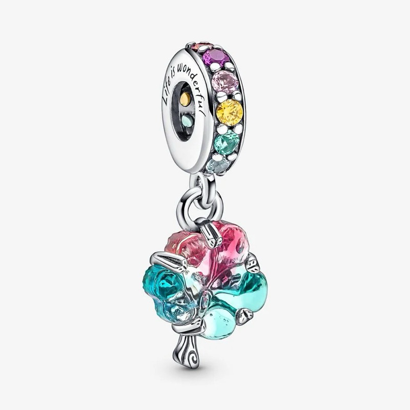 (ของแท้💯 พร้อมส่ง🔥)Pandora Togetherness Tree Dangle แพนโดร่าติ้งต้นไม้ ของแท้ มือหนึ่งทุกชิ้น