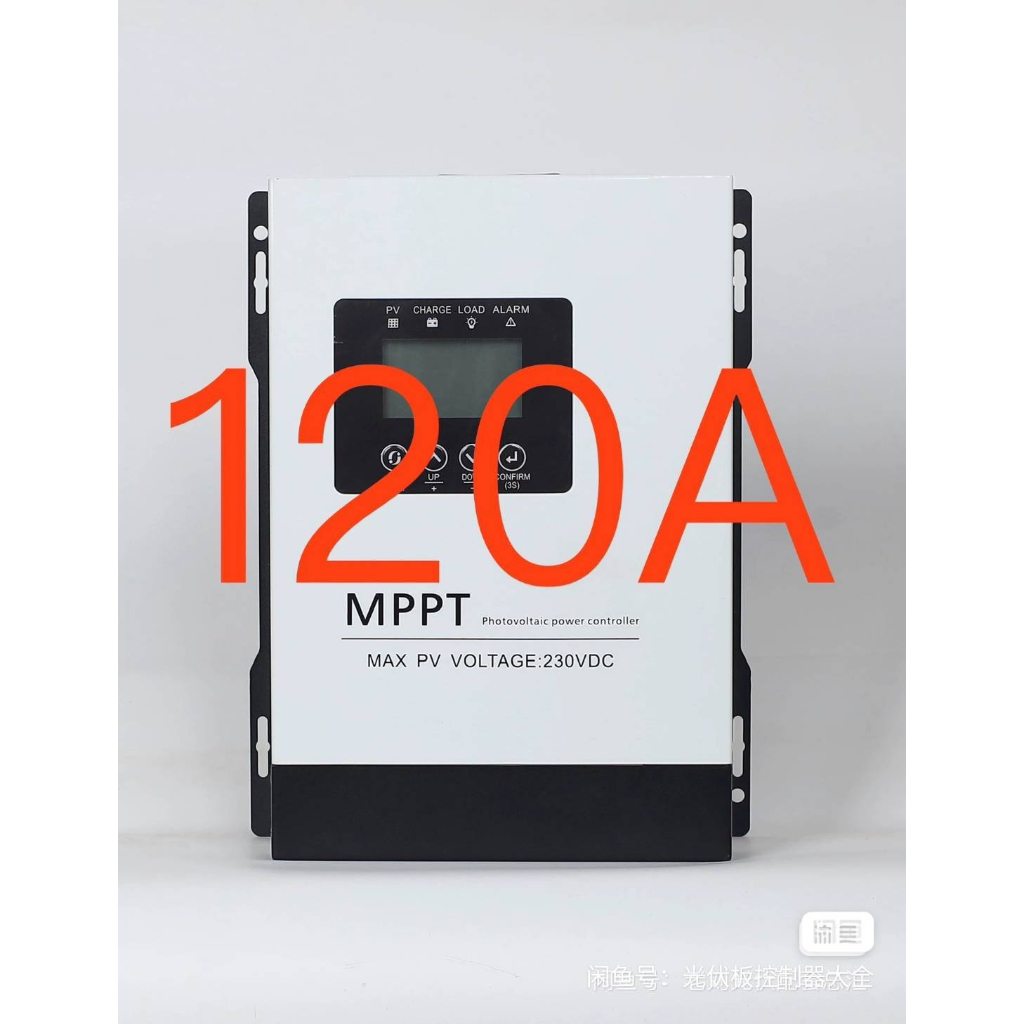 Mppt ชาร์จ batt 12v ถึง 96v รุ่น120A PV15v ถึง 230vdc