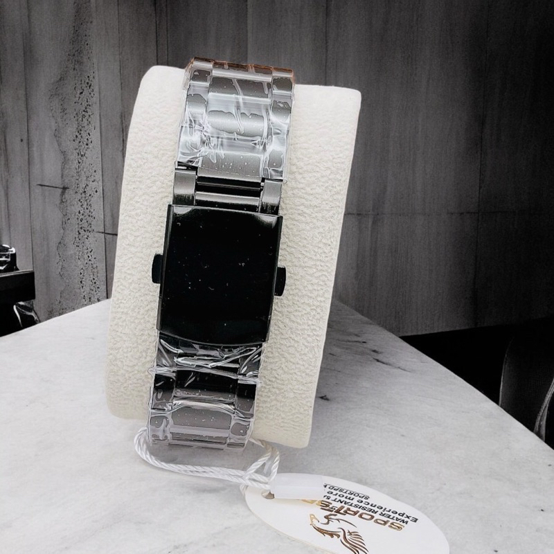 Sportwatch นาฬิกาข้อมือดิจิทัล ดิจิตอลสายเหล็ก สําหรับผู้ชาย  นาฬิกาแฟชั่นกีฬา จับเวลาตั้งปลุกได้