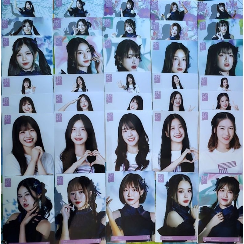 รูป Photoset Debut รุ่น 5 BNK48 คอมพ์ 6 ใบ และแยกขายปกและชุดเซม