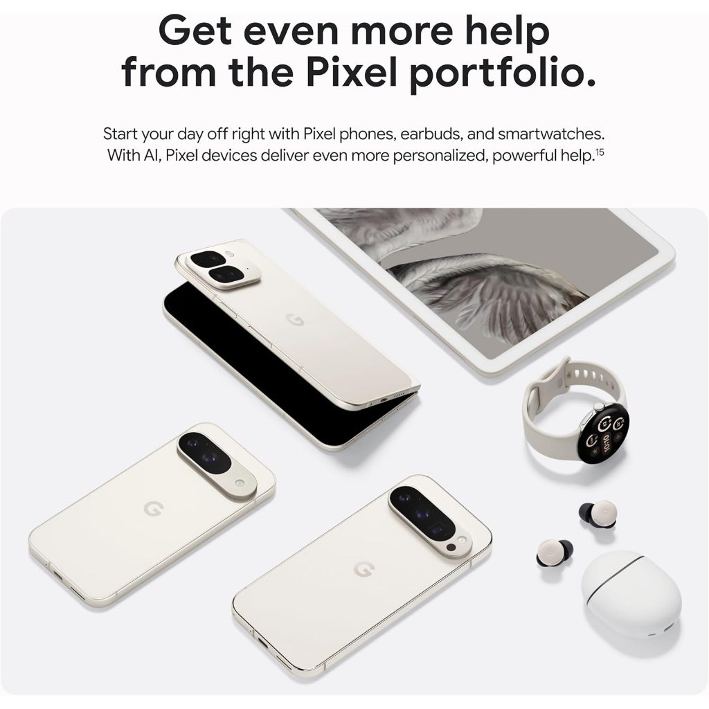 Google Pixel 9 Pro -512 GB Unlocked Android Smartphone with Gemini, Triple Rear Camera System