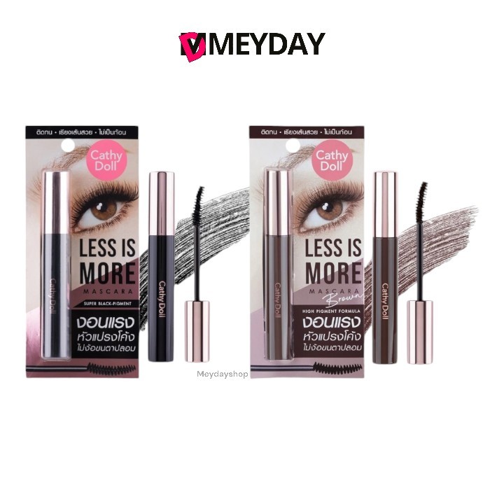 Cathy Doll Less Is More Mascara 8g ​- เคที่ดอลล์ เลส อีส มอร์ มาสคาร่า 8 กรัม