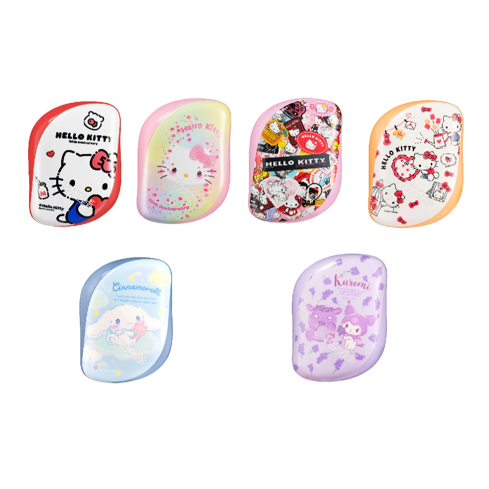 [ส่งตรงจากญี่ปุ่น] Sanrio Tangle Teezer Hair Care Brush Compact Styler Japan NEW