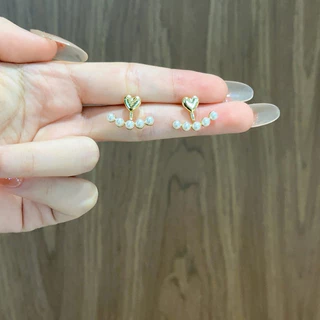 ต่างหู ห้อยมุก สไตล์เกาหลี Sasa Earrings (รหัสER8)