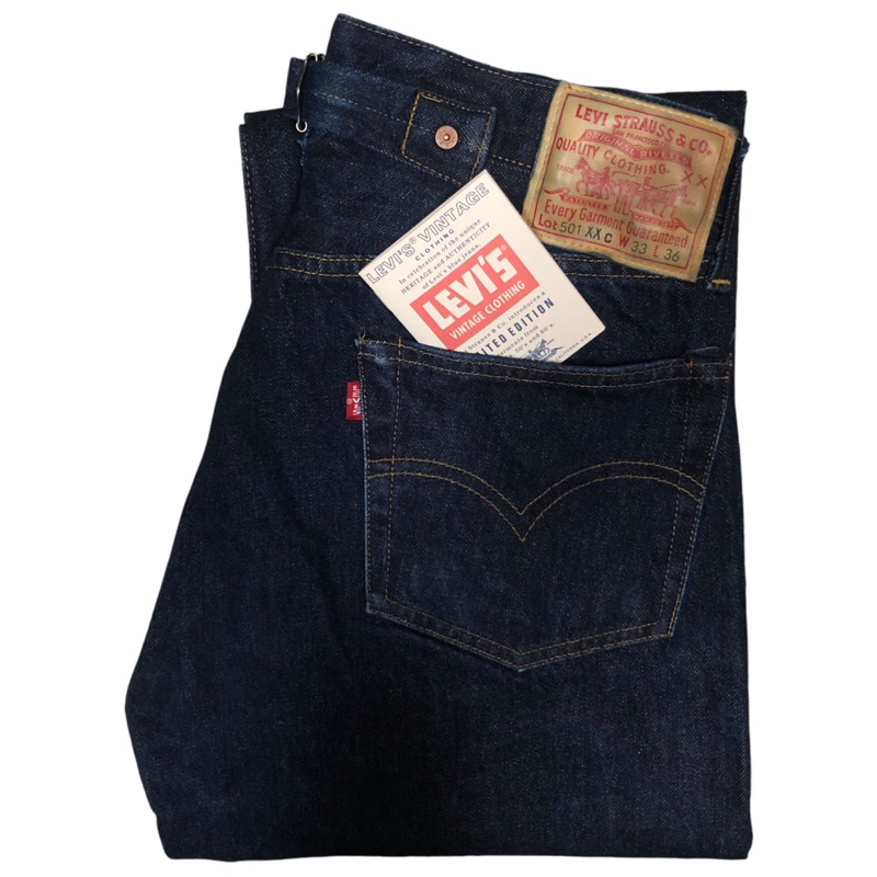 LEVI'S 501 XXC  LVC 1937 MADE IN USA
