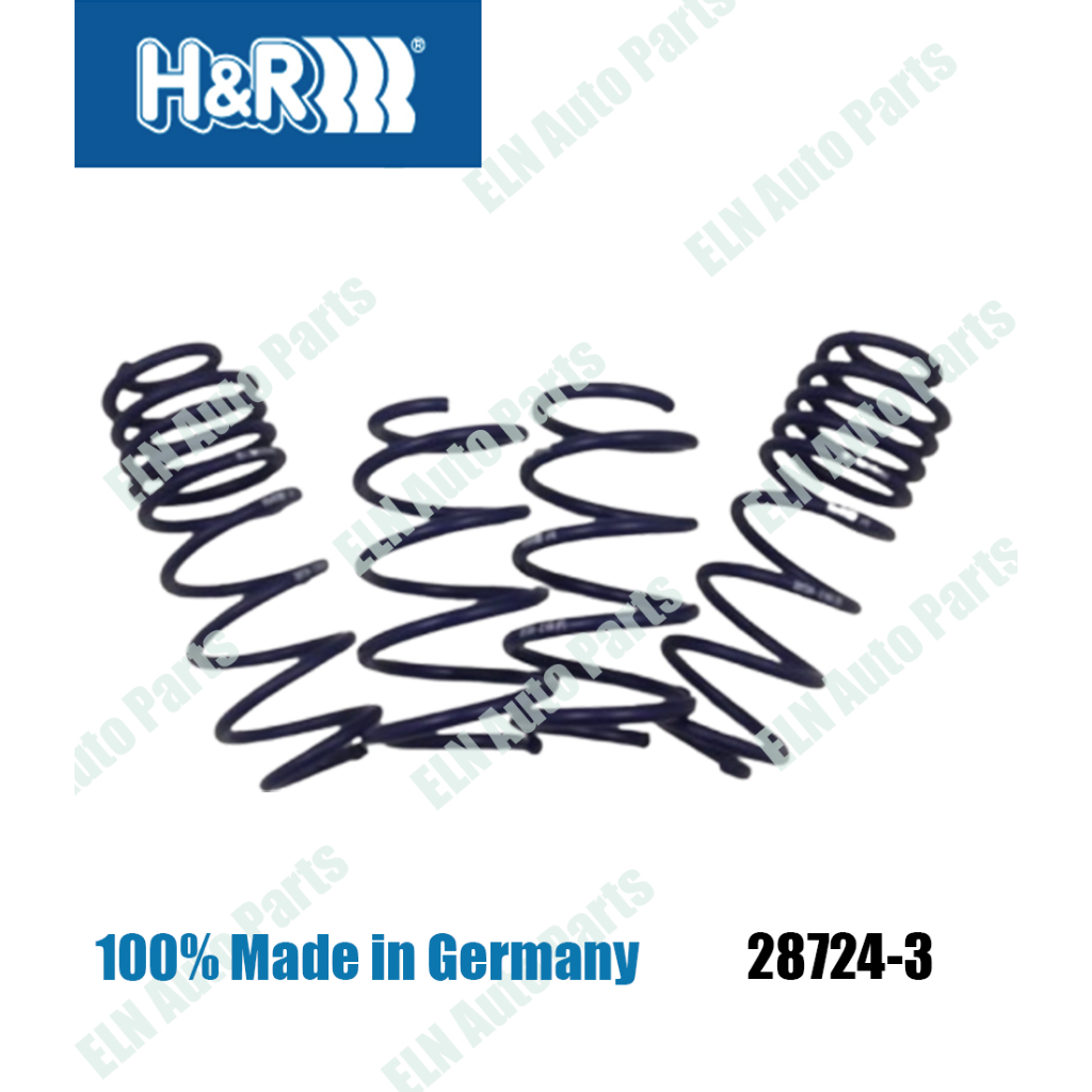 H&R สปริงโหลด AUDI Q2 35 typeGA 1.4TFSi 1395cc.150hp 2wd.16/ Incl.OE sport susp. เตี้ยลง 35 mm. ต้อง