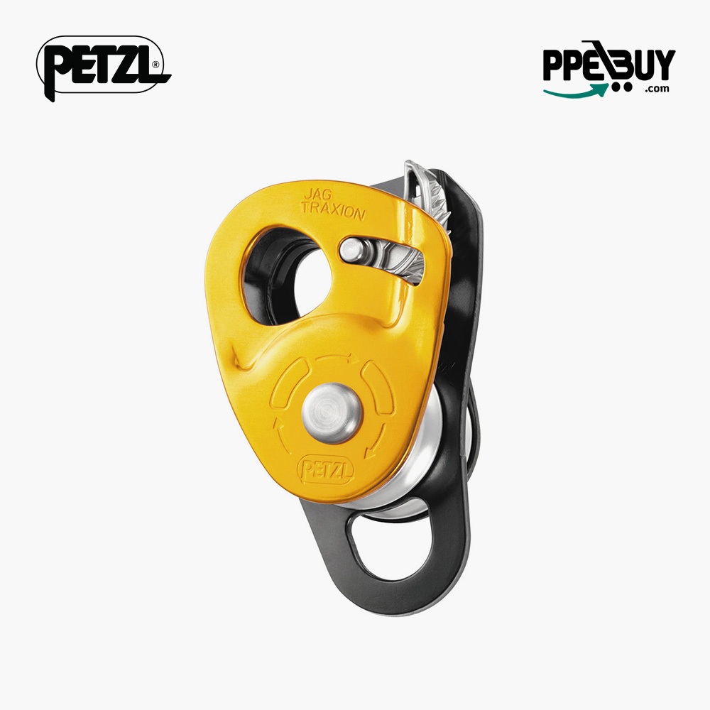JAG TRAXION - รอกคู่ ออกแบบมาเพื่อใช้กับรอก JAG เพื่อสร้างระบบลากแบบ 4:1 / Petzl