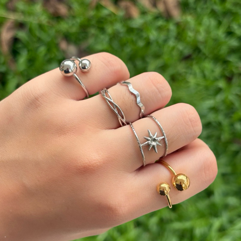 Piing me Stainless steel Ring | แหวนสแตนเลส