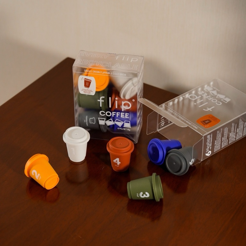 HQ/R x FLIP COFFEE Specialty Coffee Freeze Dried Innovation