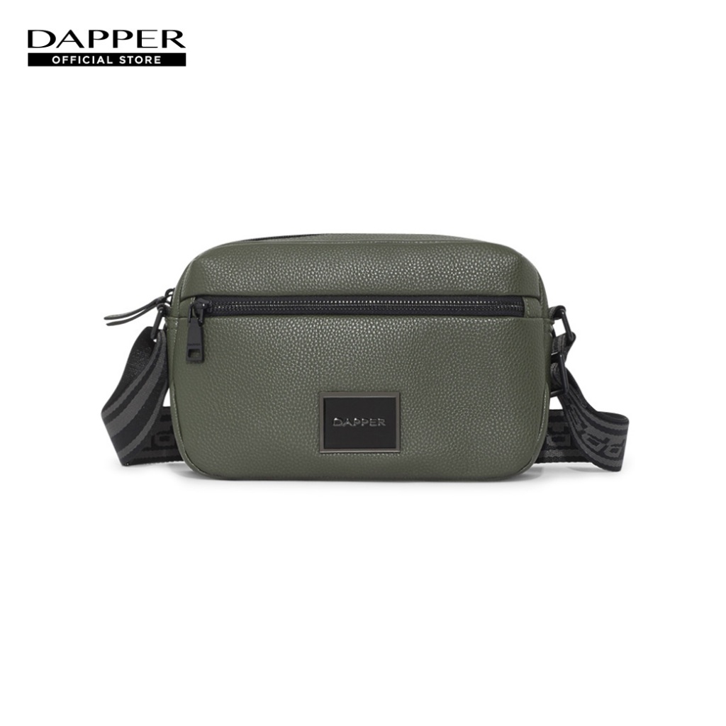 DAPPER กระเป๋าสะพายข้าง Everyday Zipper Crossbody Bag สีเขียว (BM5/OL/1246SF)