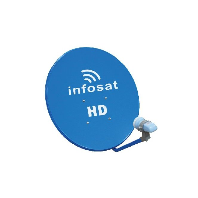 INFOSAT จานรับสัญญาณดาวเทียม ไม่รวม LNB*** INF-KU60 ขนาด 60 CM. (KU-Band)
