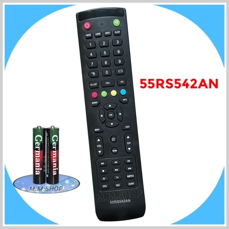 รีโมททีวี LCD/LED รุ่น 55RS542AN