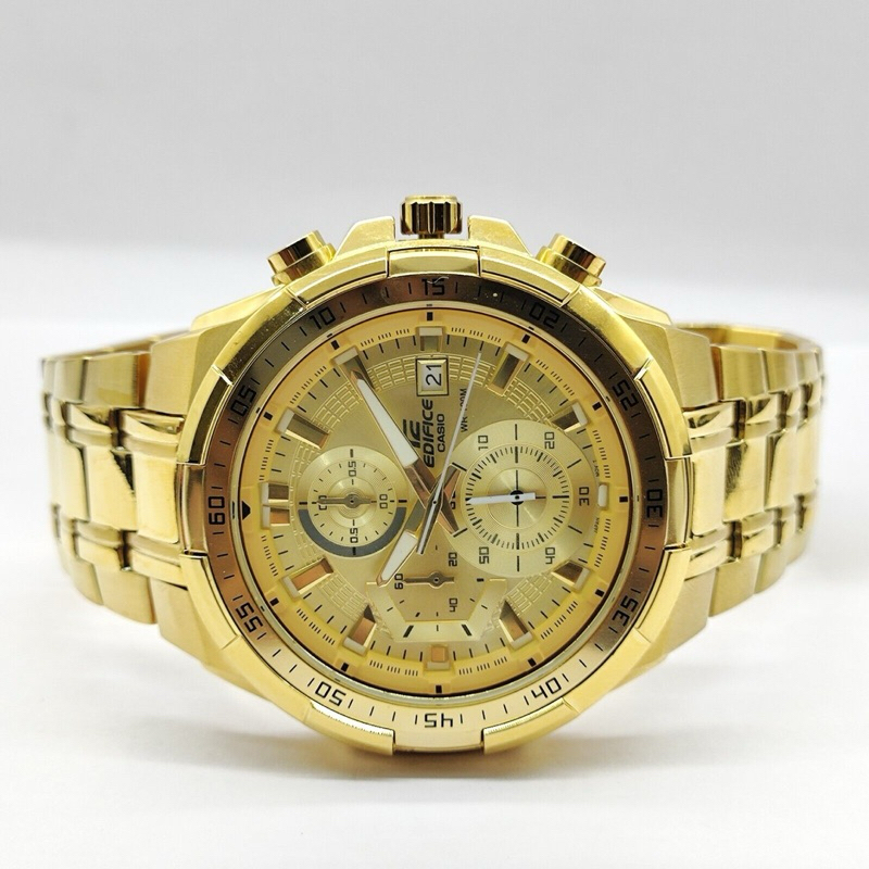 CASIO EDIFICE แท้ 💯% รุ่น EFR-539 Gold Edition พร้อมส่ง