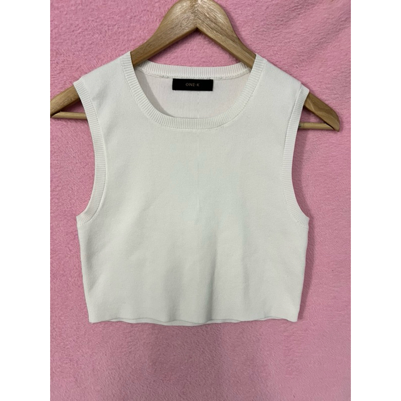 เสื้อแฟชั่นไหมพรม แกนกุด ป้าย One-K