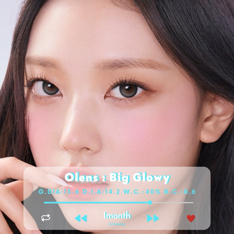 💫🫧 (รายเดือน) OLens - Big glowy คอนแทคเลนส์แท้รายเดือนพร้อมส่ง มีสายตาปกติและค่าสายตา